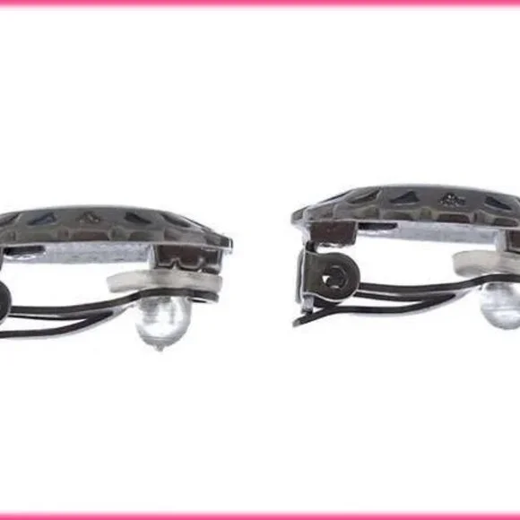 CHANEL Earring Silver x Beige x Green Women Authentic secondhand - Picture 4 of 7